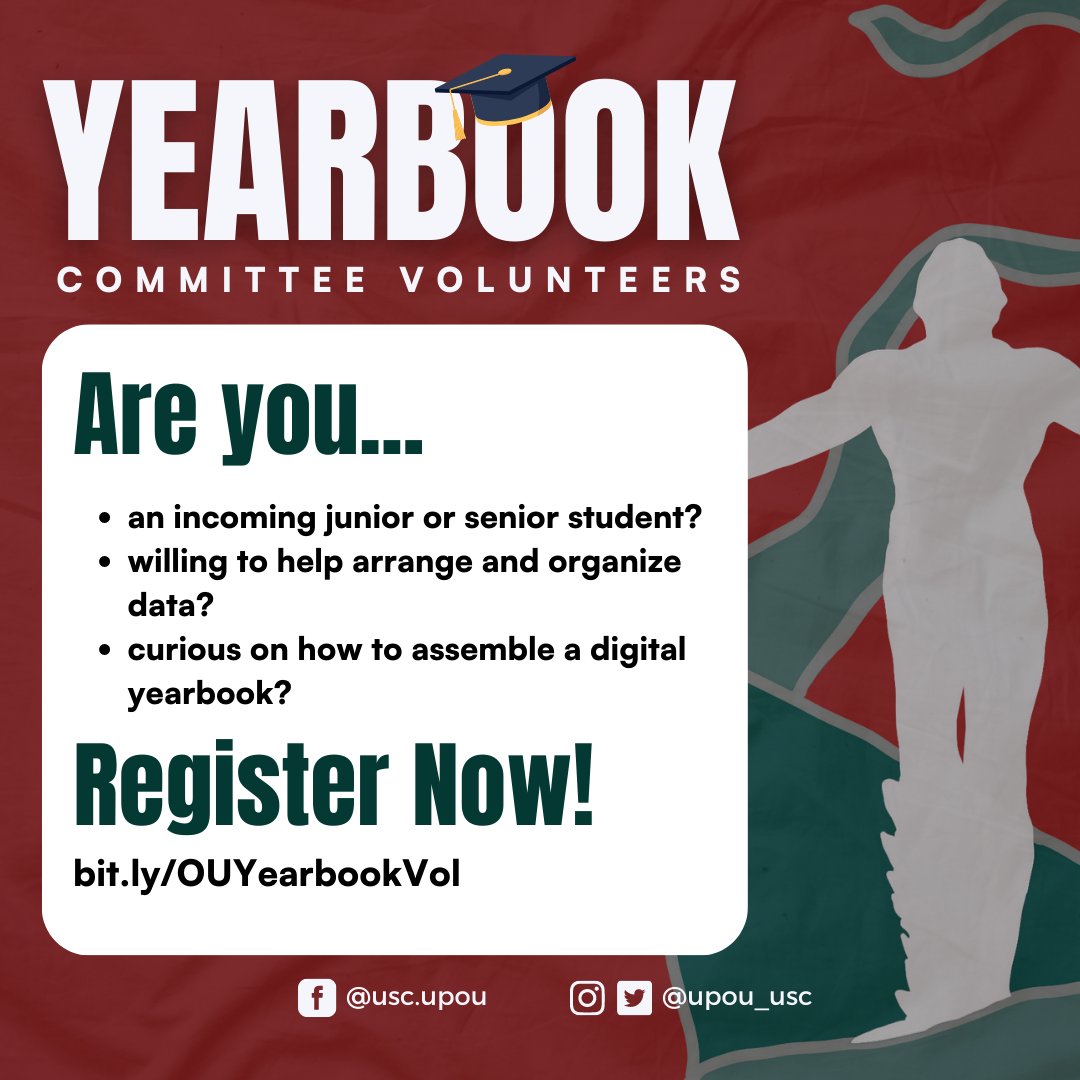 Call for Yearbook Committee Volunteers