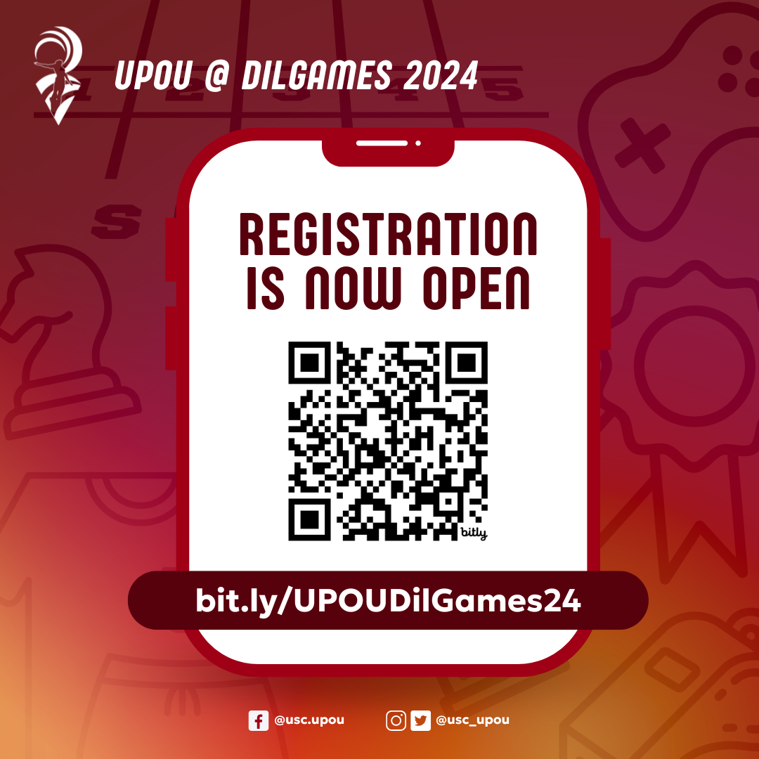 Registration is now open! bit.ly/UPOUDilGames24