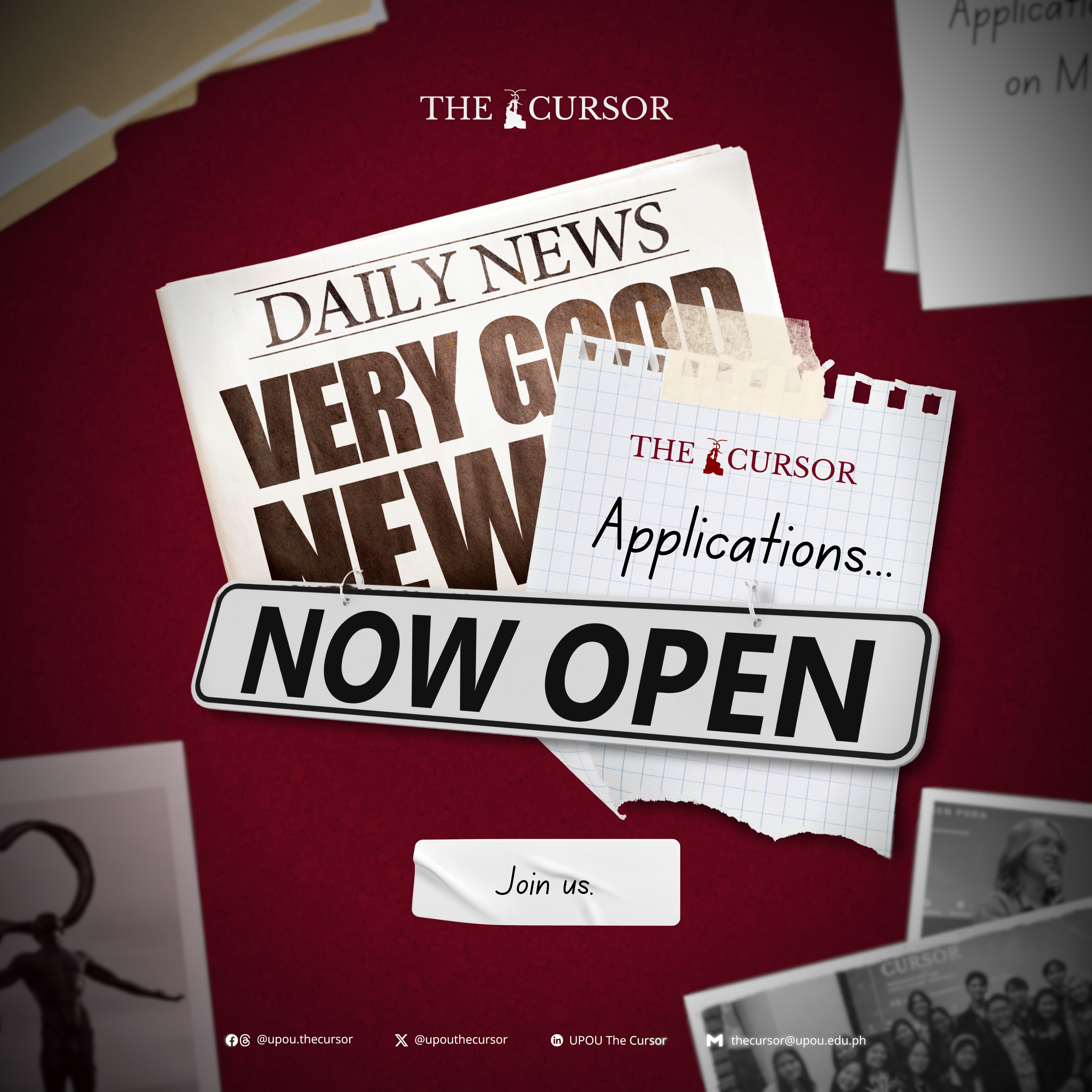 VERY GOOD NEWS  Application  NOW OPEN